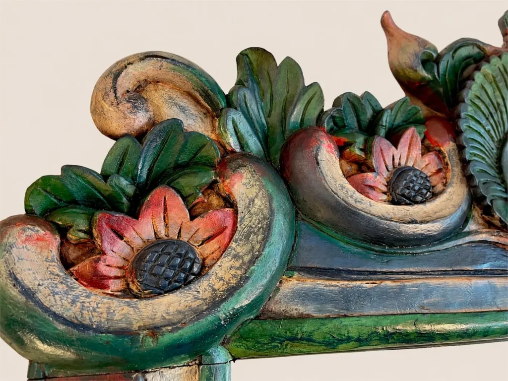 miroir balinais sculpte 06 1