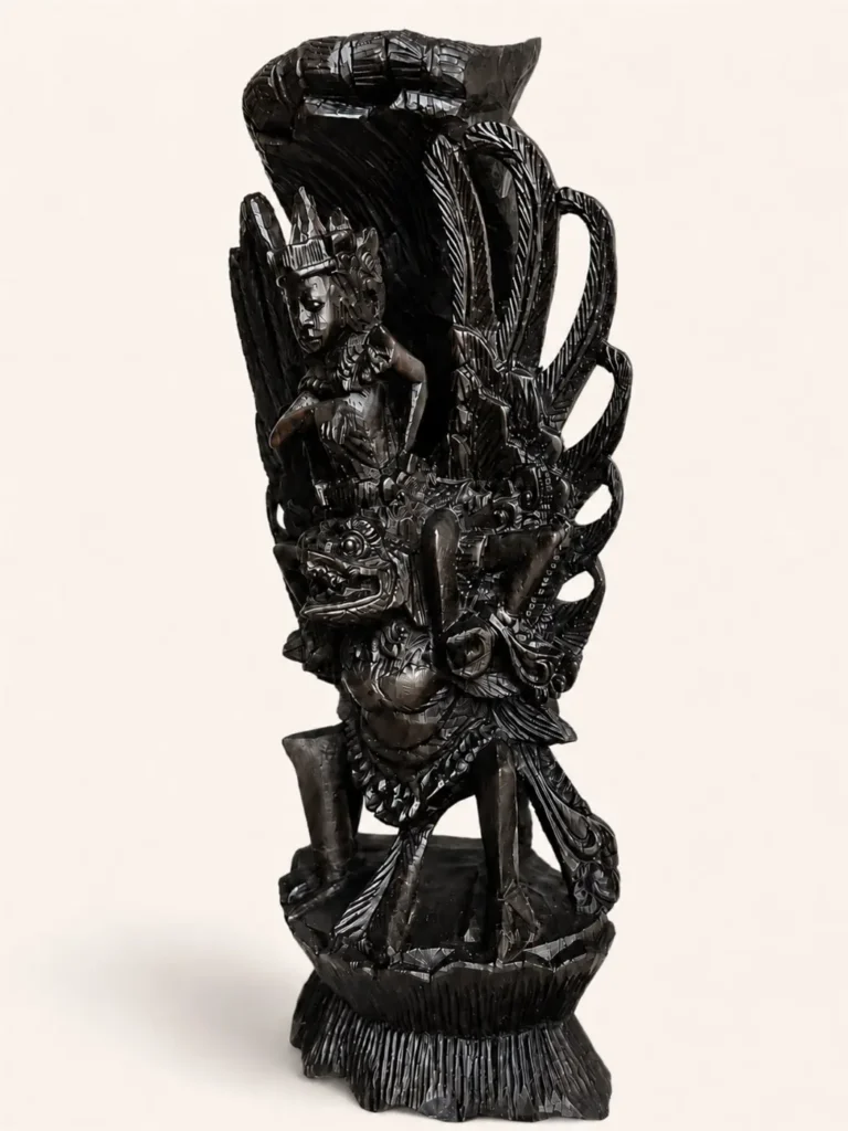 Vishnou chevauchant Garuda, mythologie hindoue