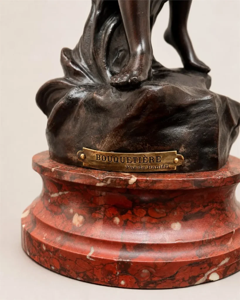 aristide de ranieri sculpture en regule patine 01