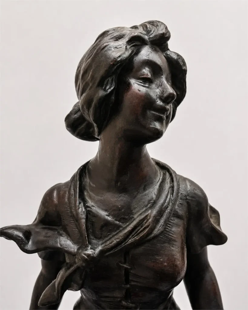 aristide de ranieri sculpture en regule patine 02