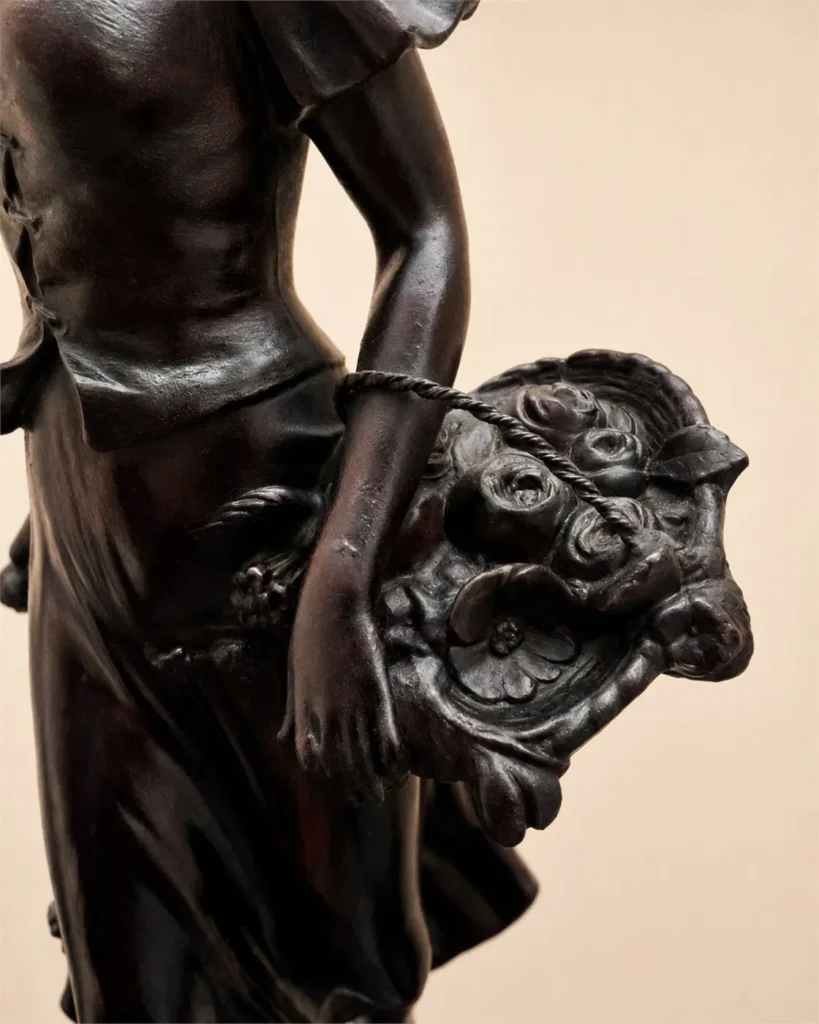 aristide de ranieri sculpture en regule patine 03