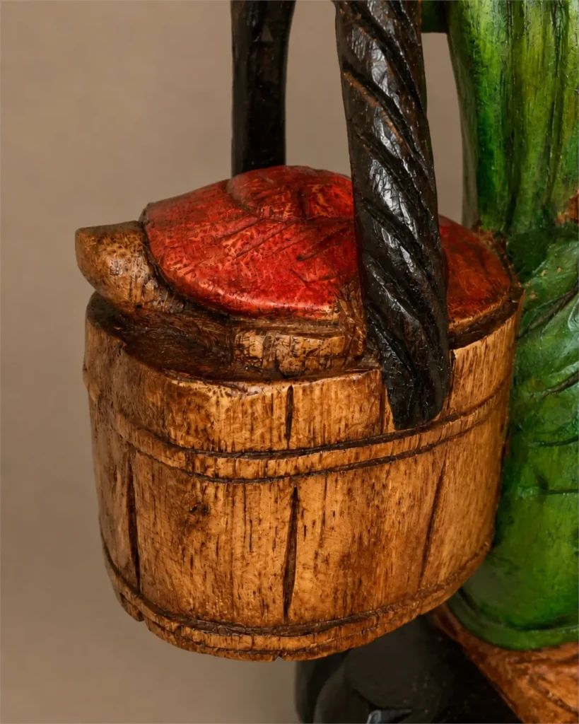 sculpture thailandaise en bois 02