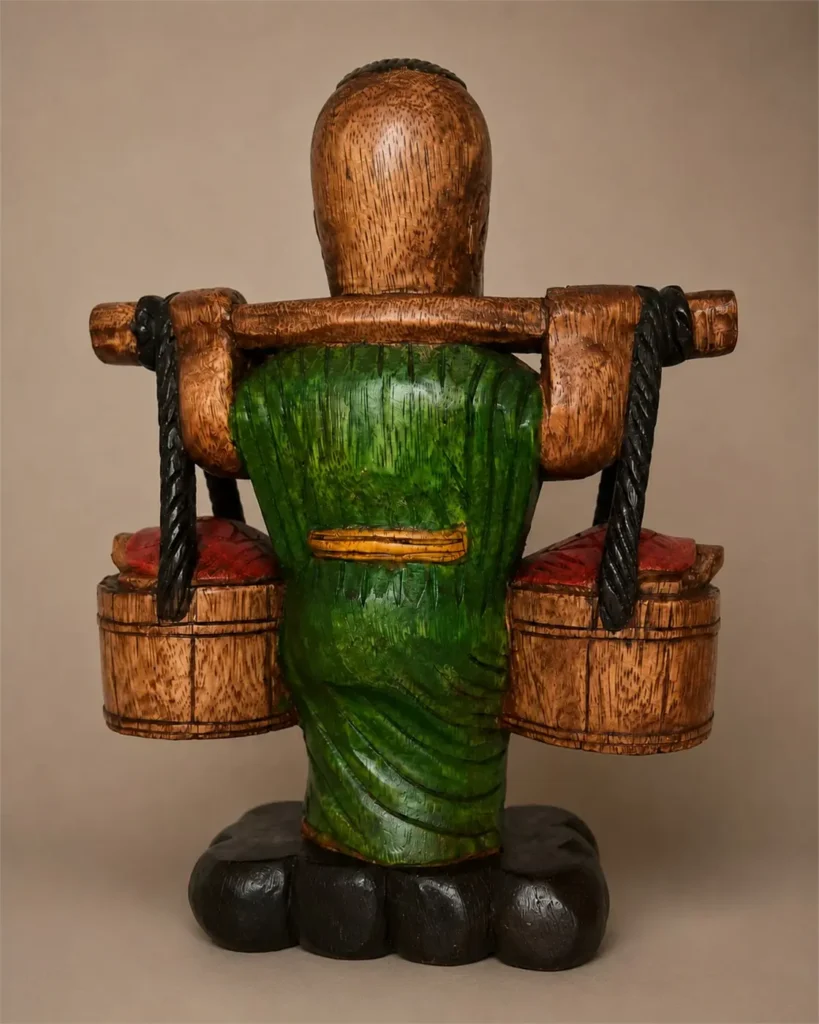 sculpture thailandaise en bois 03