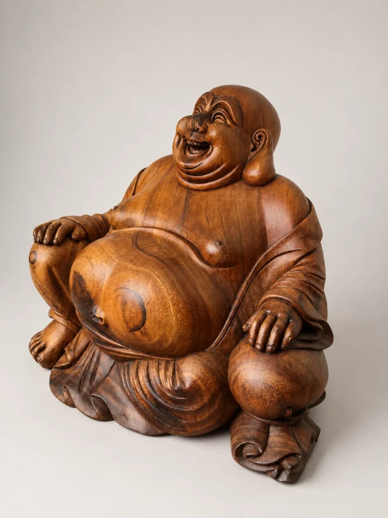 budai en bois massif indonesie 5