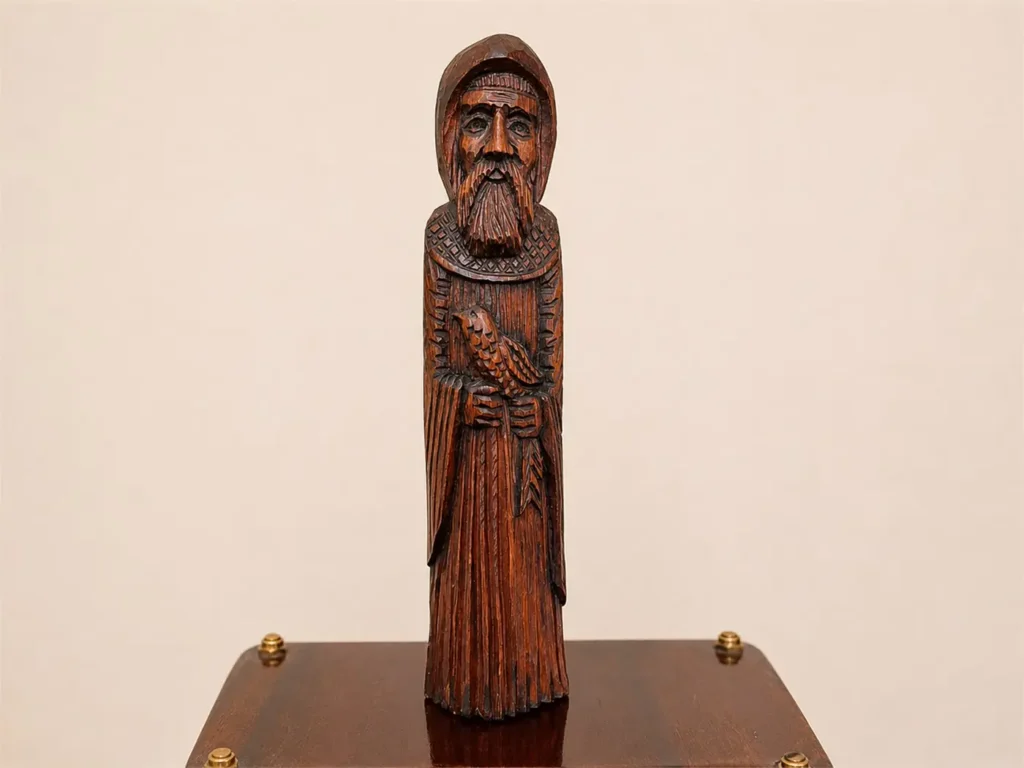 statue bois saint francois d assise 02