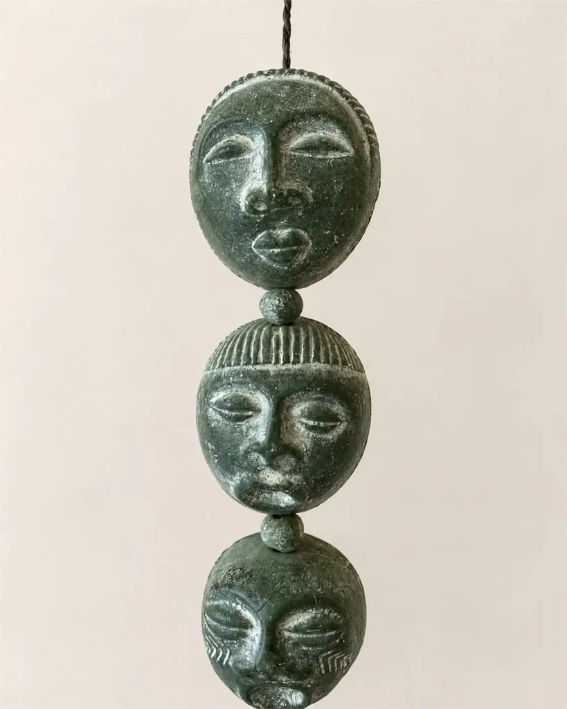 totem mural afrique de l ouest ceramique 04