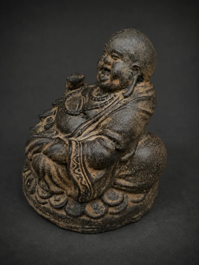 budai chinois en terre cuite 5