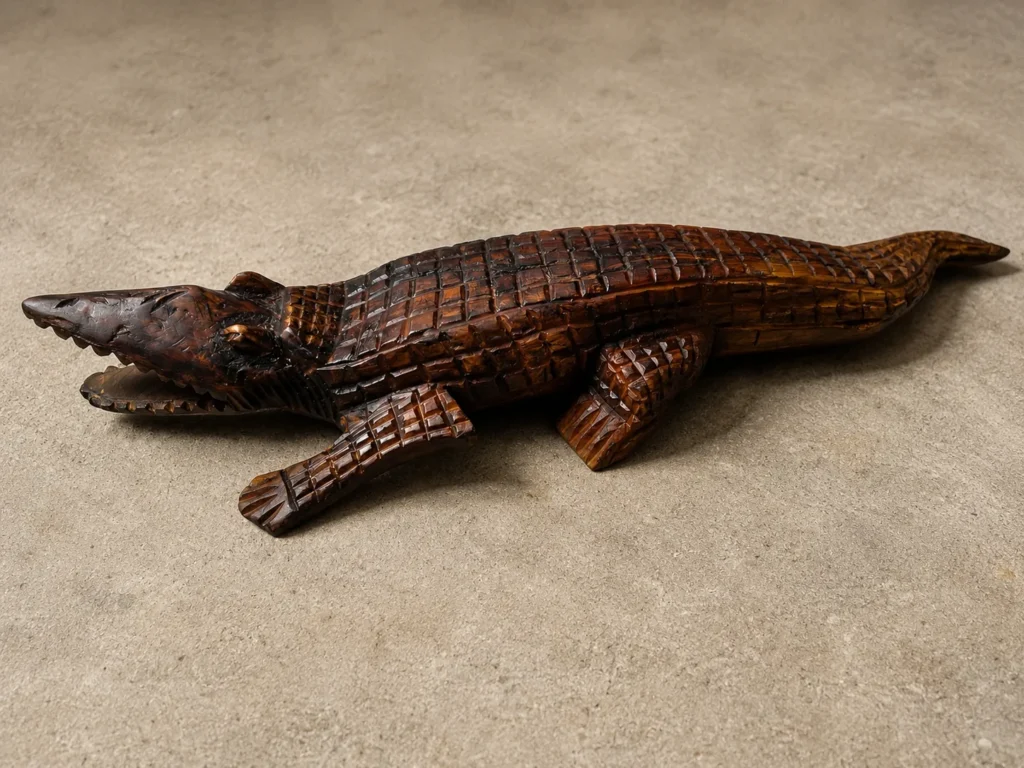 crocodile bois madagascar 1