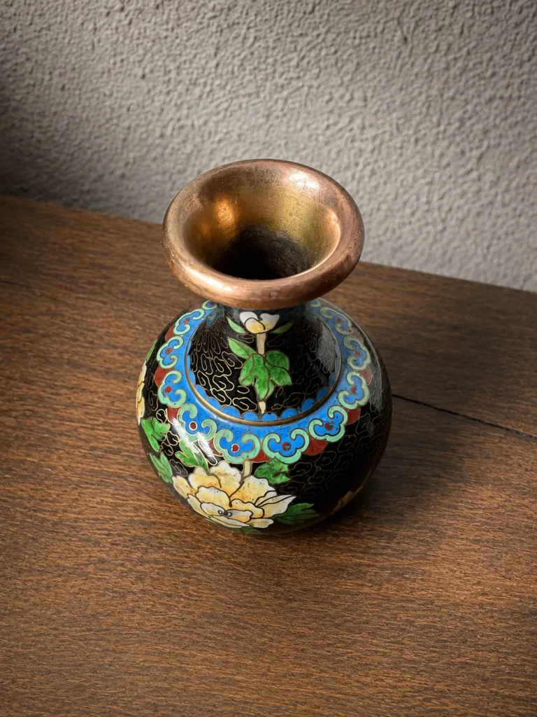vase cloisonne chinois 3