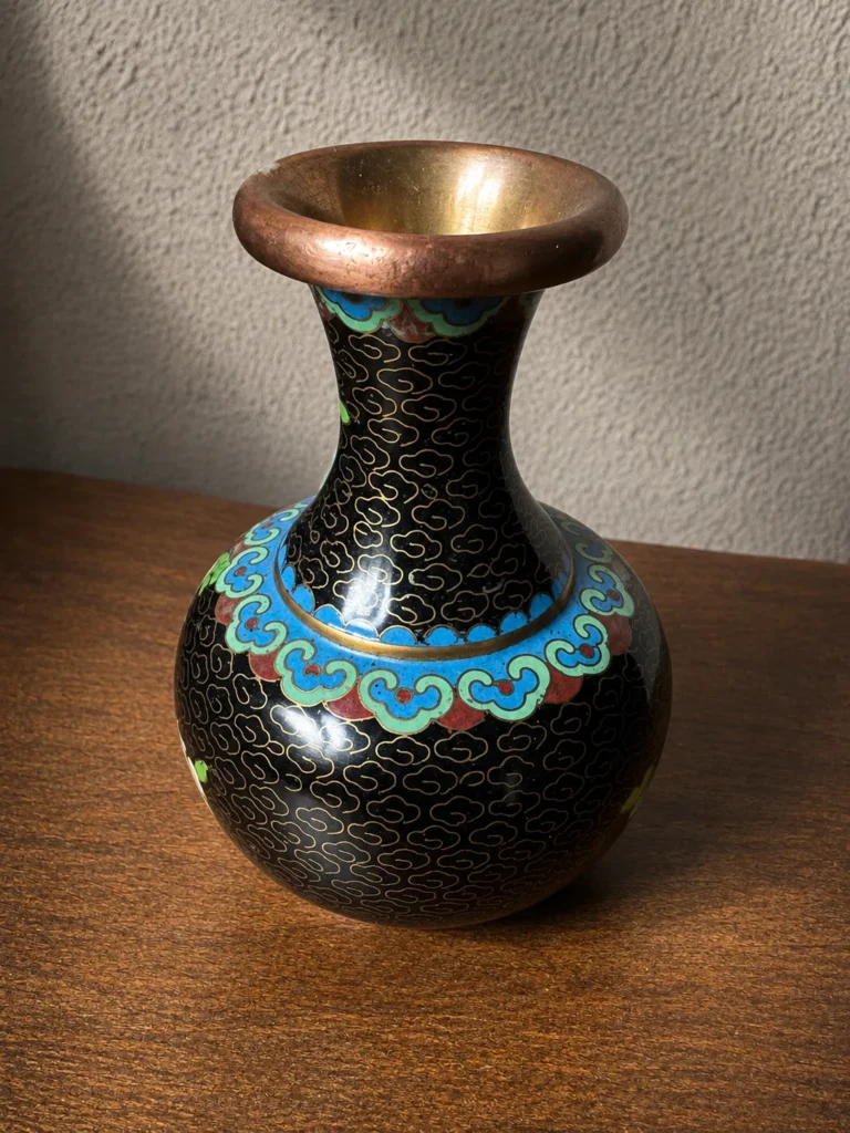vase cloisonne chinois 4