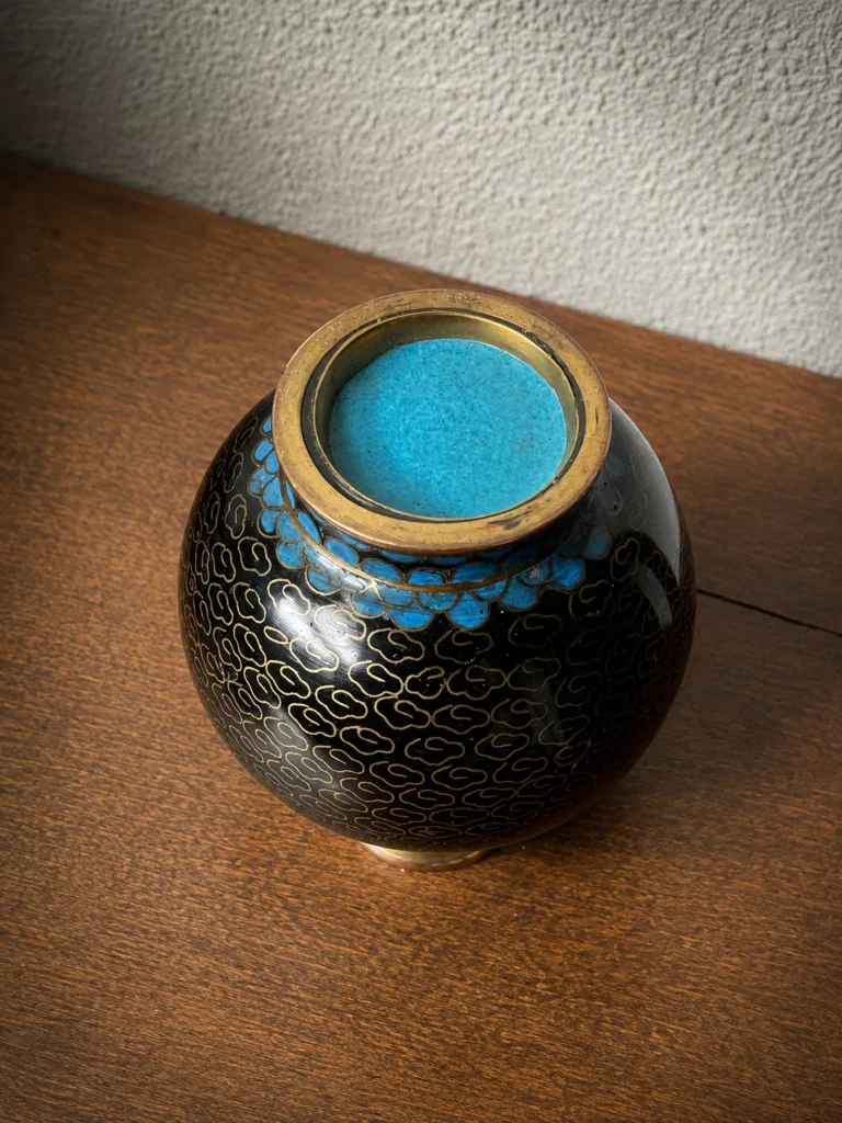 vase cloisonne chinois 5