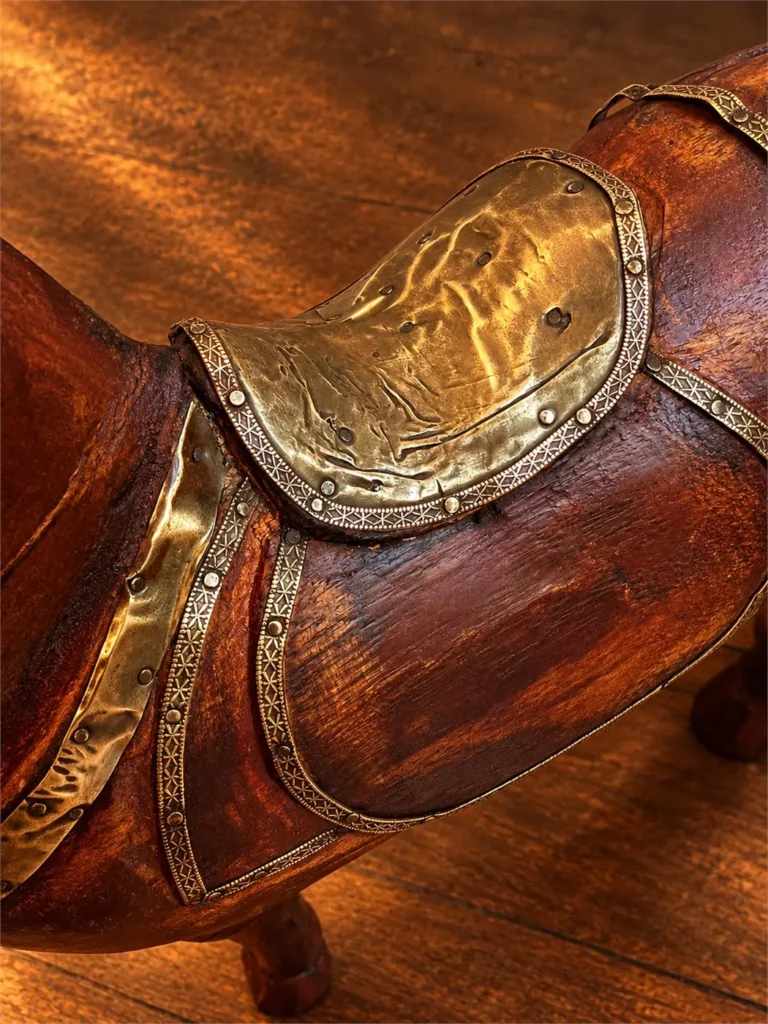 chevaux marwari indiens bois 07
