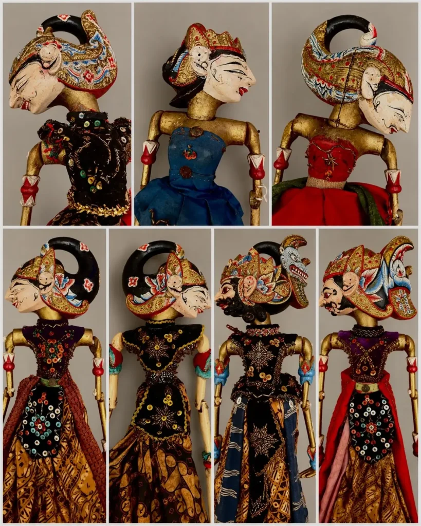 marionnettes de theatre wayang golek java 06