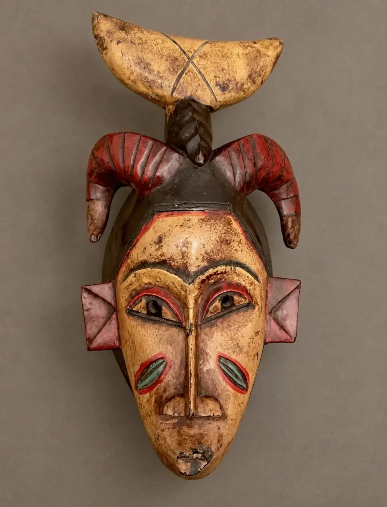 masque zaouli gouro cote d ivoire 02