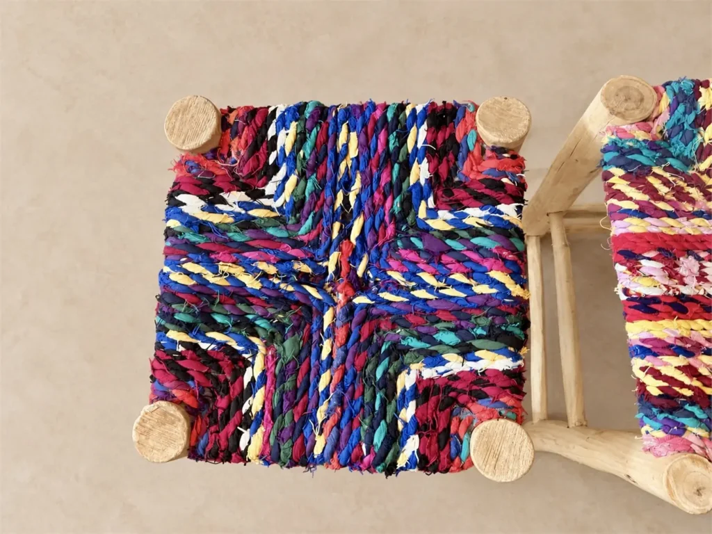 tabourets marocains artisanaux 01