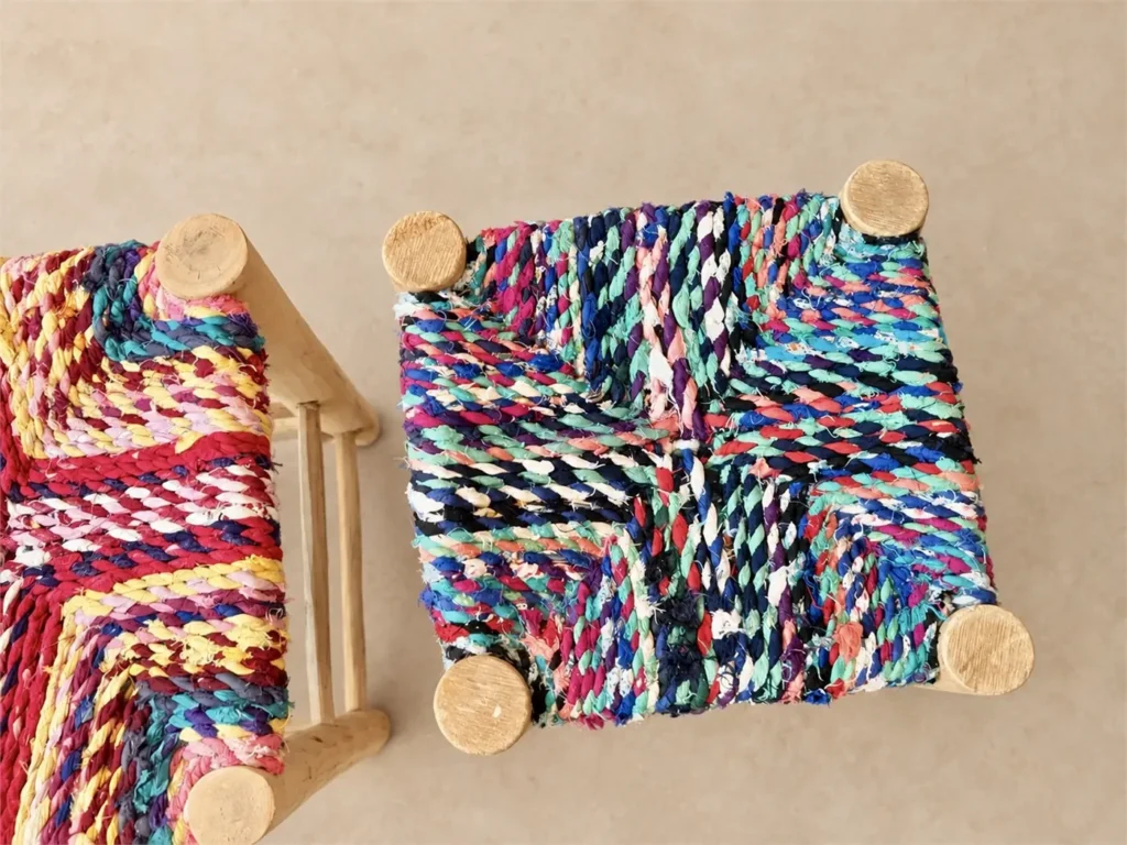 tabourets marocains artisanaux 06